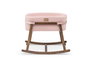 Hanah Home Cuna Hier Rosa y Nogal